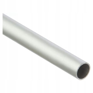 Rura okrągła Cezar 20 x 1 mm 1 m aluminium srebrne