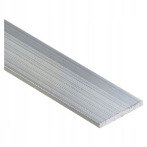 Sztanga płaska Cezar 30 x 3 mm 1 m aluminium naturalne