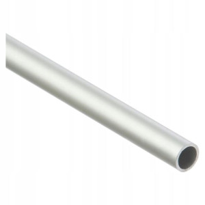 Rura okrągła Cezar 10 x 1 mm 1 m aluminium srebrne