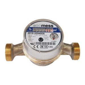 Wodomierz do zimnej wody Ecomess Picoflux 3/4" 4 m3/h