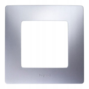 Ramka pojedyncza Legrand Niloe aluminium