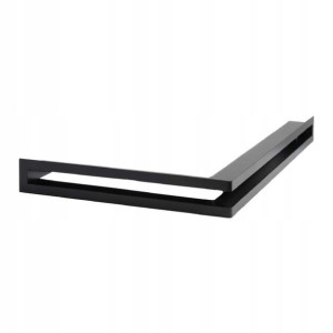 Kratka kominkowa NORDflam Aero czarna 380 x 580 x 60 mm