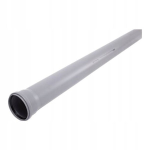 Rura kanalizacyjna wewnętrzna PP Pipelife z mufą 110 / 2000 mm