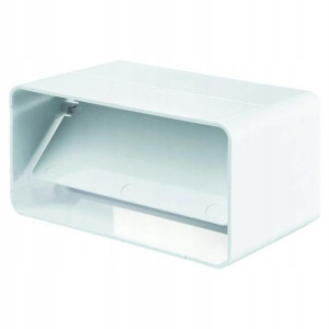 Włącznik kanałów Vents płaski 120 x 60 mm z zaworem zwrotnym