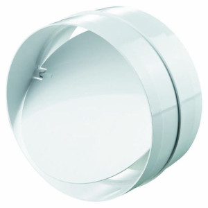 Włącznik kanałów Vents okrągły z zaworem zwrotnym 125 mm
