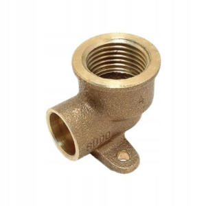 Kolano 90° Comap z łapami lut gwint wewnętrzny 18 mm x 1/2"
