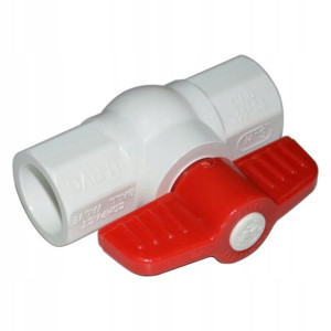 Zawór kulowy PVC USMetrix 3/4" KW/KW