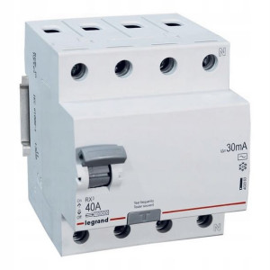 WyWłącznik różnicowy Legrand 40A 30MA AC 4P