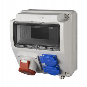 Rozdzielnica natynkowa Elektro-Plast 9-modułowa 2 x 2P+Z 16/5