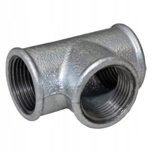 Trójnik nakrętny 1"-1/2" ocynkowany