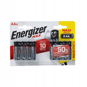 Bateria Alkaliczna Max Aa E91 8 Szt. Energizer