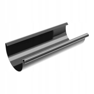 Rynna PVC Ocean 125 mm grafitowa 3 m
