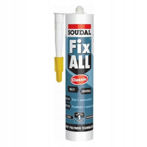 Klej-uszczelniacz Soudal Fix All Classic 290 ml szary