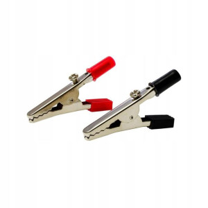 Zaciski krokodylowe LM R22 2 szt. DPM