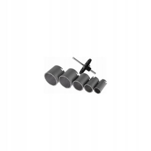 Zestaw otwornic 33 / 43 / 53 / 67 / 73 mm DED1517 DEDRA