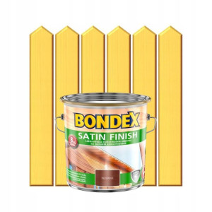 Lakierobejca do drewna SATIN FINISH 2.5 l Kasztan BONDEX