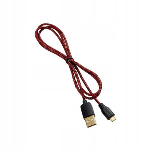 Przewód Micro Usb / Usb A Czar / Czerw 1 M Evology