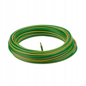 Przewód elektryczny DY 1.5 20 m H07V - U 450 / 750V AKS ZIELONKA