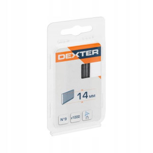 GwoździeTYP9 1000 szt. 14 mm DEXTER