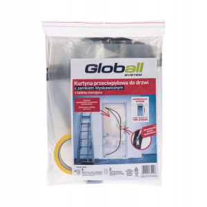 Kurtyna przeciwpyłowa do drzwi 2.1 x 1 m GLOBALL