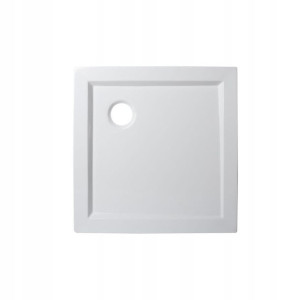 Brodzik do kabiny prysznicowej płaski Essential 70 x 70 x 5/3 Sensea