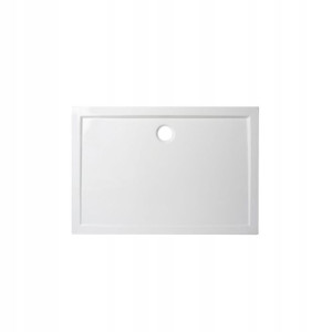 Brodzik do kabiny prysznicowej płaski Essential 80 x 120 x 5/3 Sensea