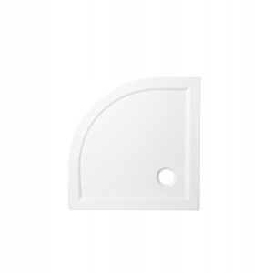 Brodzik do kabiny prysznicowej płaski Essential 80 x 80 x 5/3 Sensea
