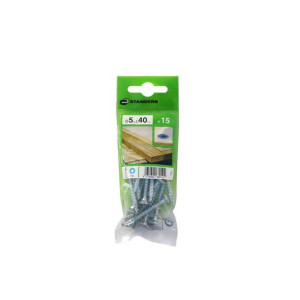 Wkręt 5 x 40 mm 15 szt. STANDERS