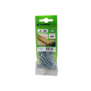 Wkręt 3 x 30 mm 40 szt. STANDERS