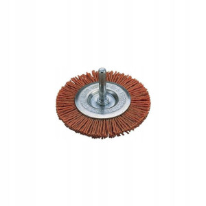 Szczotka tarczowa 75 mm NYLON 1500000 WOLFCRAFT