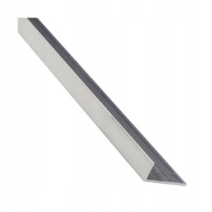 Kątownik aluminiowy 1 m x 23.5 x 16.5 mm surowy srebrny STANDERS