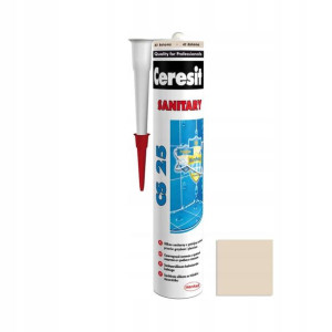 Silikon sanitarny CS-25 280 ml Ciemny beżowy CERESIT