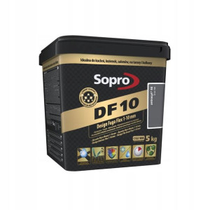 Fuga DF10 szaro-czarny 5 kg SOPRO