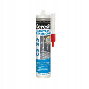Silikon sanitarny CS-25 280 ml jasno szary CERESIT
