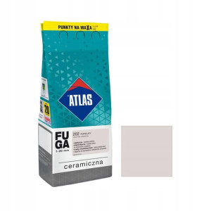 Fuga ceramiczna 201 popielaty 2 kg ATLAS