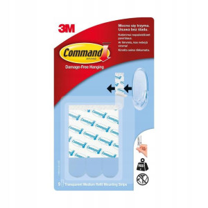 Paski wymienne CLEAR 9 szt. COMMAND