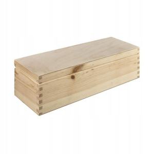 Skrzynka drewniana na wino 36 x 11.5 x 10.7 cm FLOORPOL