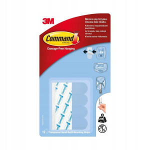 Paski wymienne CLEAR 12 szt. COMMAND