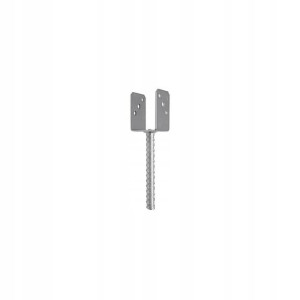 Podstawa słupa do betonu 121 x 120 x 4 mm metalowa DOMAX