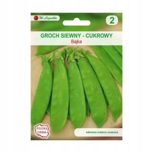 Groch siewny cukrowy BAJKA nasiona tradycyjne 30 g W. LEGUTKO