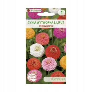 Cynia wytworna Liliput MIESZANKA nasiona tradycyjne 0.5 g W. LEGUTKO