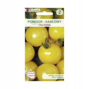 Pomidor gruntowy karłowy OLA POLKA nasiona tradycyjne 0.5 g W. LEGUTKO