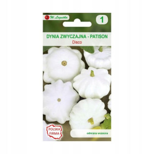 Dynia zwyczajna (Patison) DISCO nasiona tradycyjne 2 g W. LEGUTKO