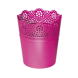 Osłonka plastikowa 11.2 cm fuksja LACE 235C