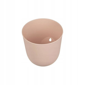 Osłona doniczki 14.5 cm na ścianę plastikowa POPPY SINGLE różowa