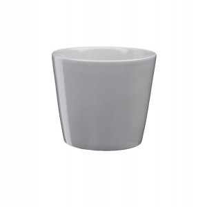 Osłonka ceramiczna 16.5 cm szara BILBAO