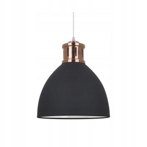 Lampa wisząca LOLA czarno - miedziana E27 ITALUX