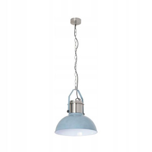 Lampa wisząca TED niebieska E27 INSPIRE