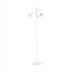 Lampa podłogowa TANGO biała 3 x E27 ALFA