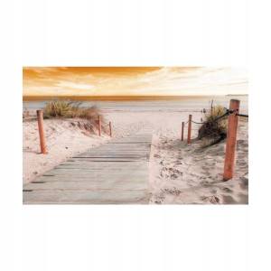 Fototapeta PLAŻA WYDMY 416 x 254 cm